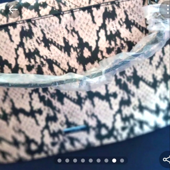 Aldo Snake embossed bag. - Picture 6 of 9